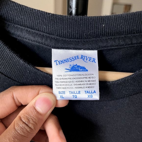 VINTAGE THE BEATLES 2001 TENNESSEE RIVER LAST CONCERT T SHIRT SIZE XL APPLE CORP - Picture 8 of 8